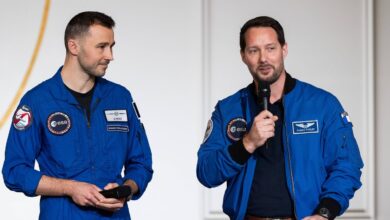 Los astronautas Thomas Pesquet y Arnaud Prost tienen una cita con el espacio en 2027 Los astronautas Thomas Pesquet y Arnaud Prost tienen una cita con el espacio en 2027